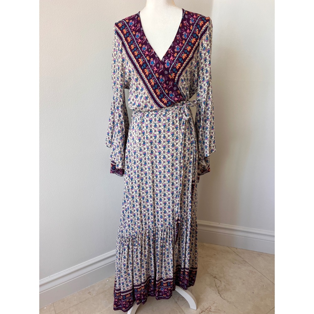 Sea Lustre Boho wrap dress S/M